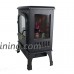 Warm Living 1500W Electric Infrared Deluxe Home Stove Fireplace Heater  Black - B0166XF7FW